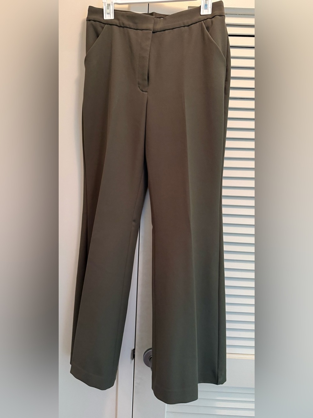 Express Editor Super High Rise Flare Pants - Picture 1 of 8